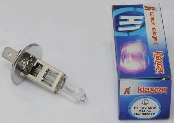 Лампа галогеновая Н1 55вт 12V P145S KLAXCAR