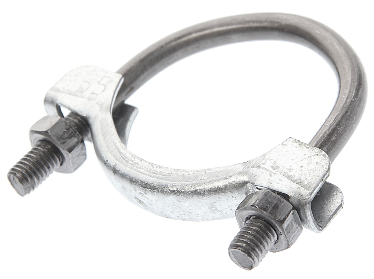Хомут глушителя d=54/55 ГАЗ-3302, 53, ЗИЛ в сборе