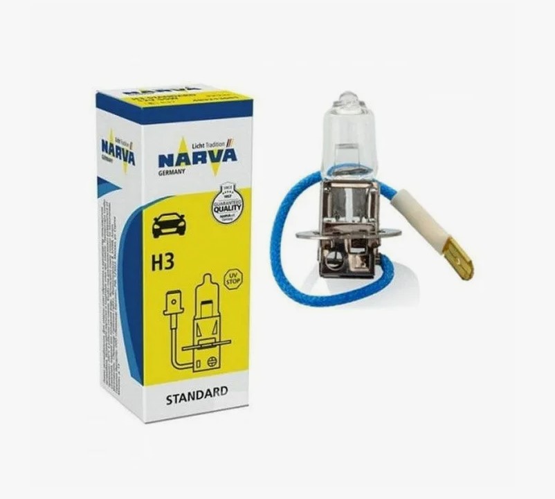 Лампа галогеновая Н3 100ват 12V NARVA