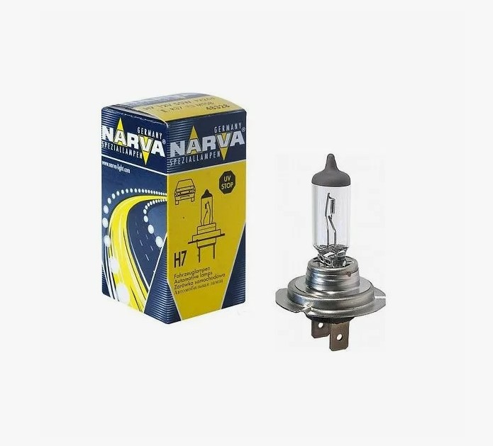 Лампа галогеновая H7 55W12V PX26d Standard NARVA