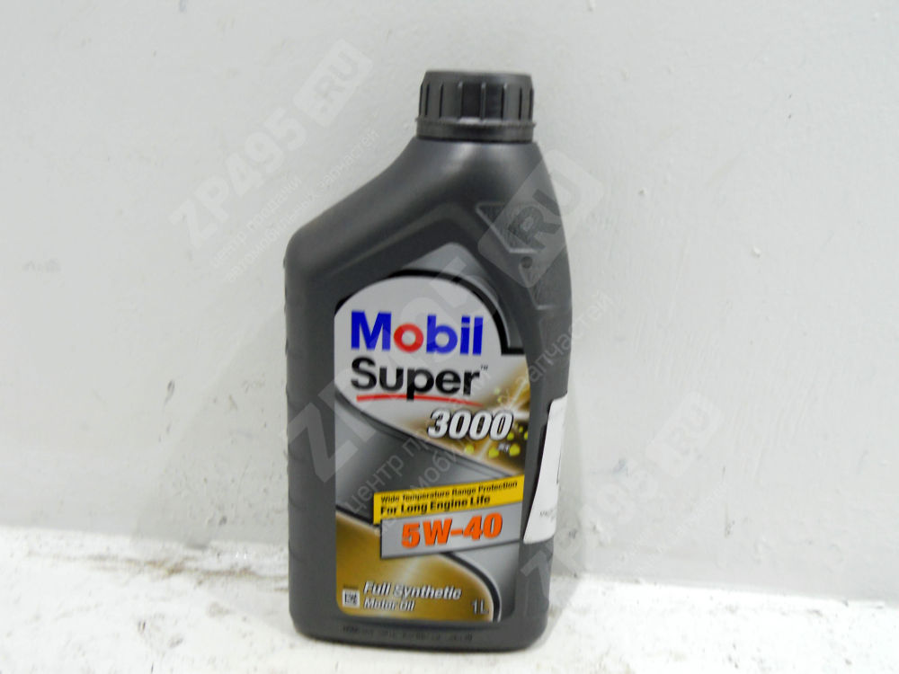 Масло моторное MOBIL SUPER 3000x1 5W40 синт 1л.