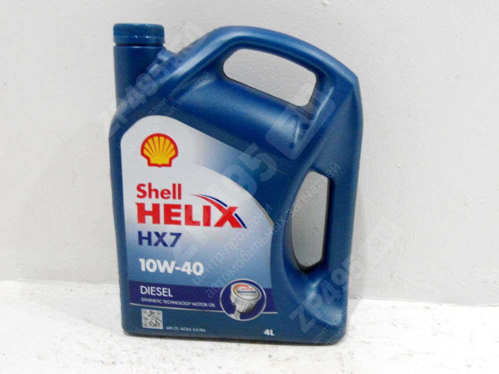 Масло моторное SHELL Helix Diesel 10 W40 4 л.