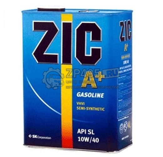 Масло моторное ZIC 5W40 п/с 1л