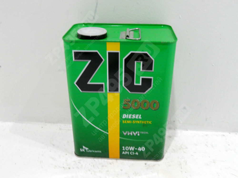 Масло моторное ZIC 5W40 п/с 4л (167024)