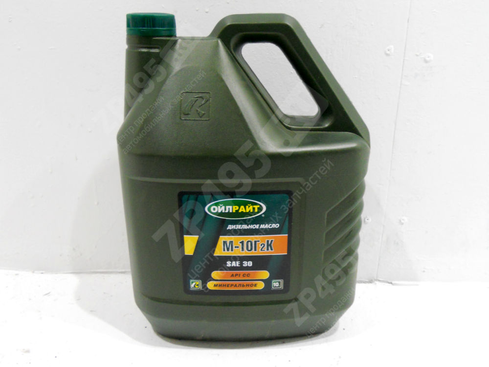 Масло моторное OIL RIGHT М10Г2К 10л