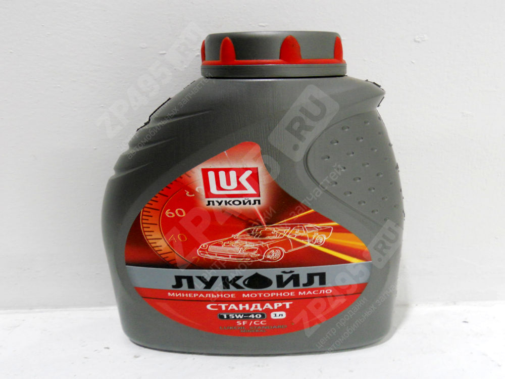 Масло моторное Лукойл Стандарт 15W40 1л минер