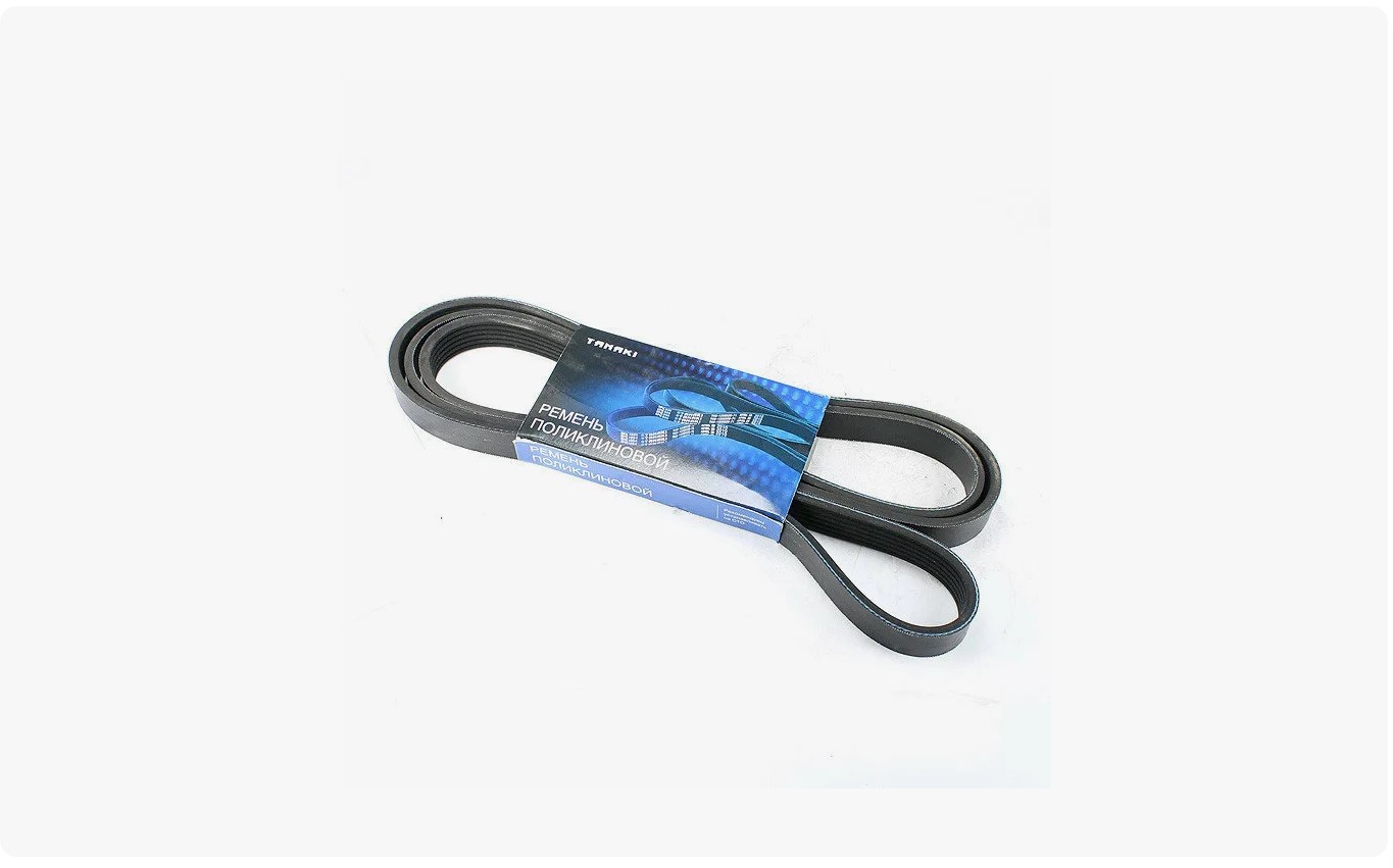 Ремень 2100 (6PK2100) УАЗ Патриот/Хантер, ЗМЗ-409, с ГУР и кондиционером TANAKI