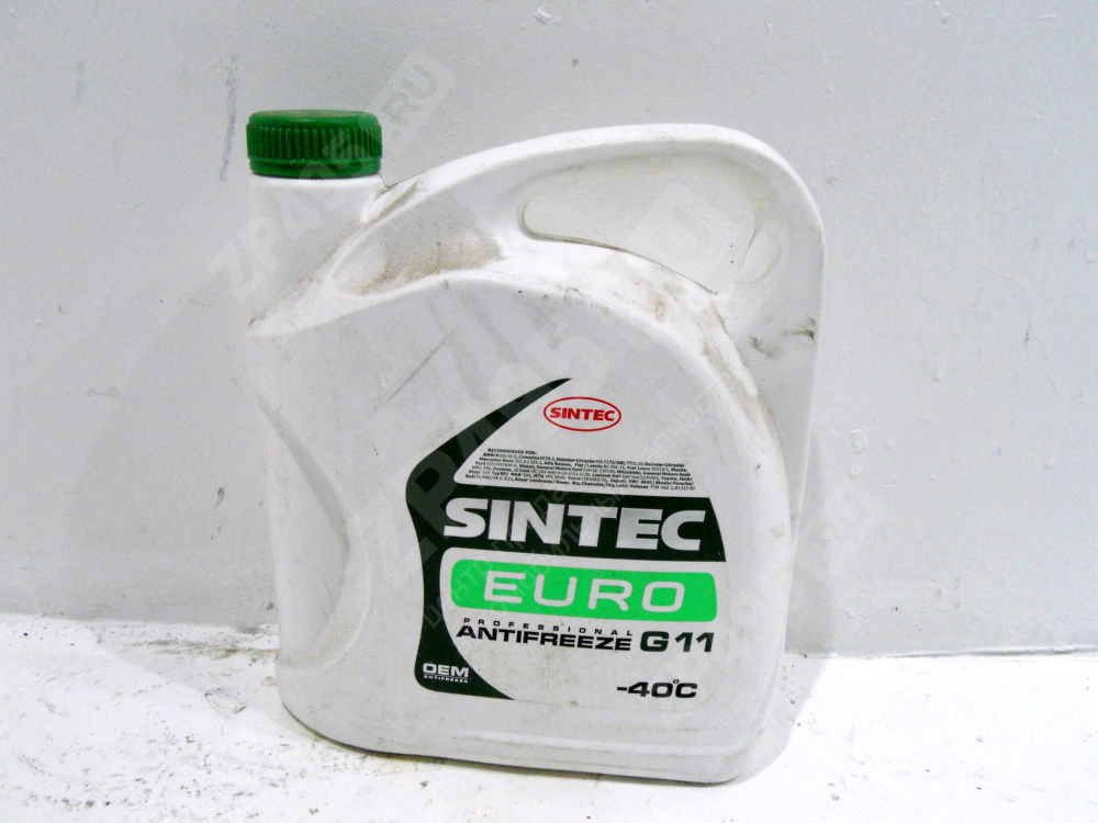 Антифриз SINTEC Euro ЗЕЛЕНЫЙ 5 кг