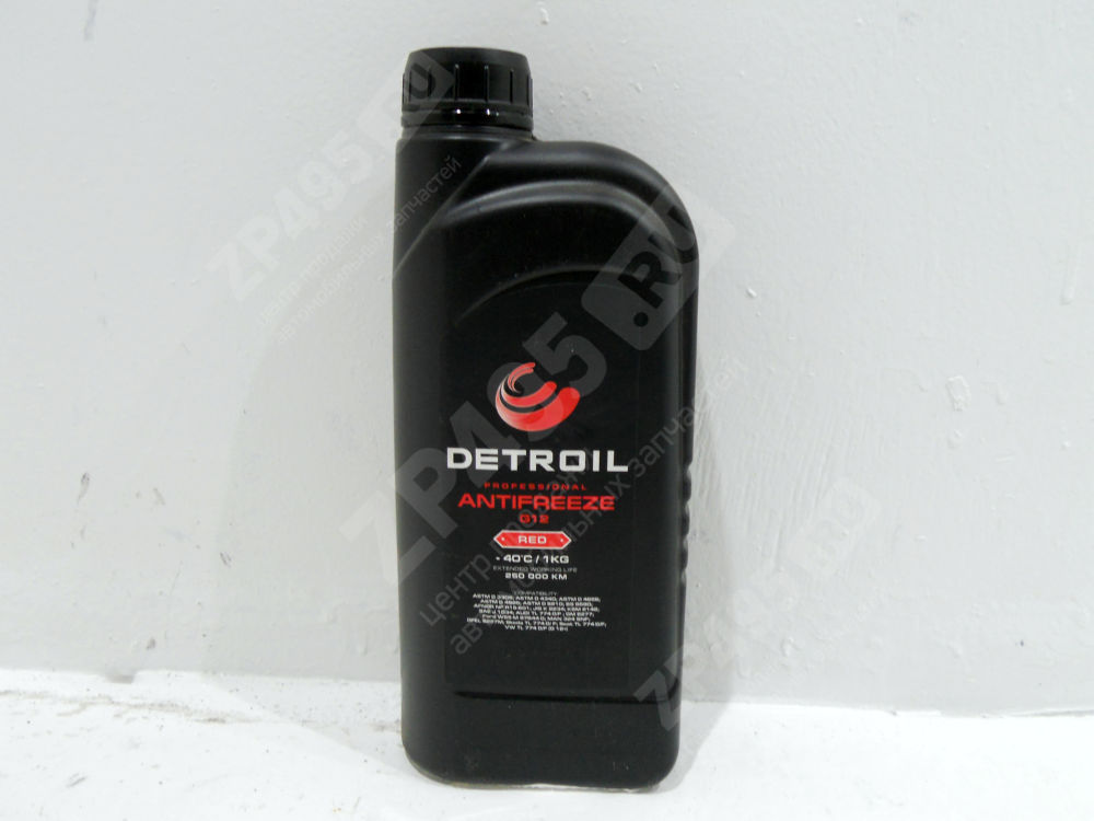 Антифриз DETROIL G12 1л красный