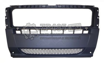 Бампер FIAT Ducato,PEUGEOT Boxer.CITROEN Jumper (06-) передний центр.часть черн.