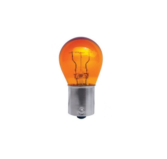 Лампа 21W 12V PY21W BAU15S желтая