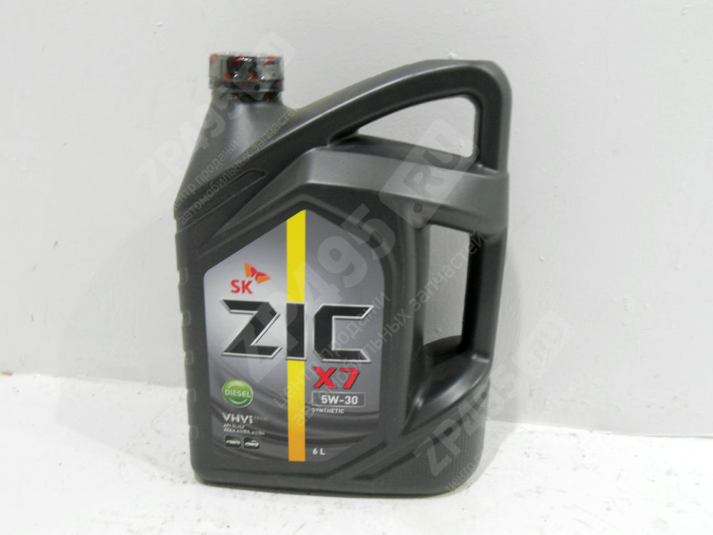 Масло моторное ZIC X7 5W30 DIESEL п/с 6л