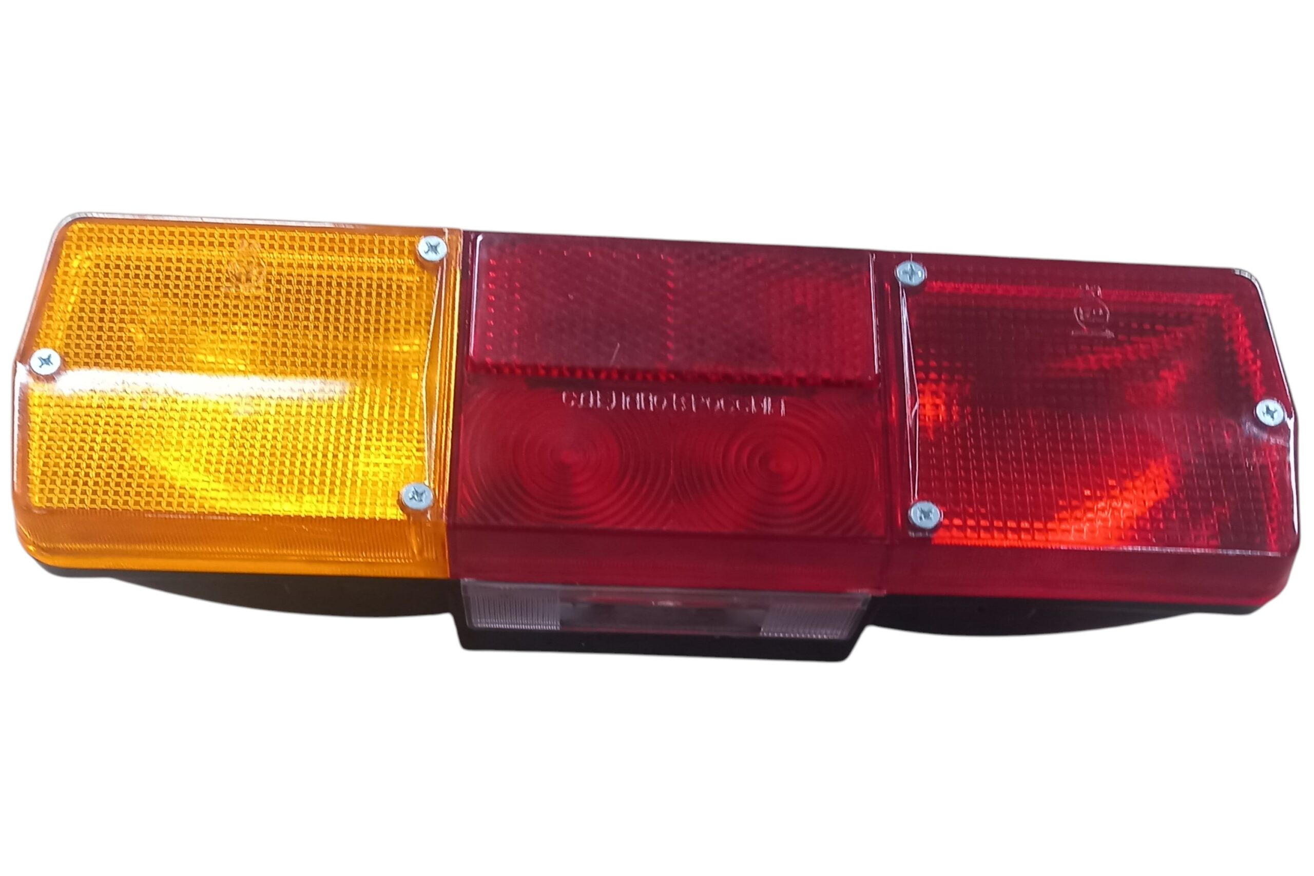Фонарь задний КАМАЗ, МАЗ, УРАЛ левый (24V, без лампы) SKV аналог 7452-3716