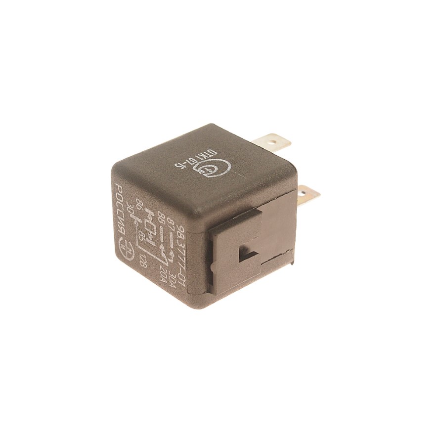 Реле 98.3777 (аналог 90.3747) 5-конт.с кронш. 30/20 А 12V ЭМИ