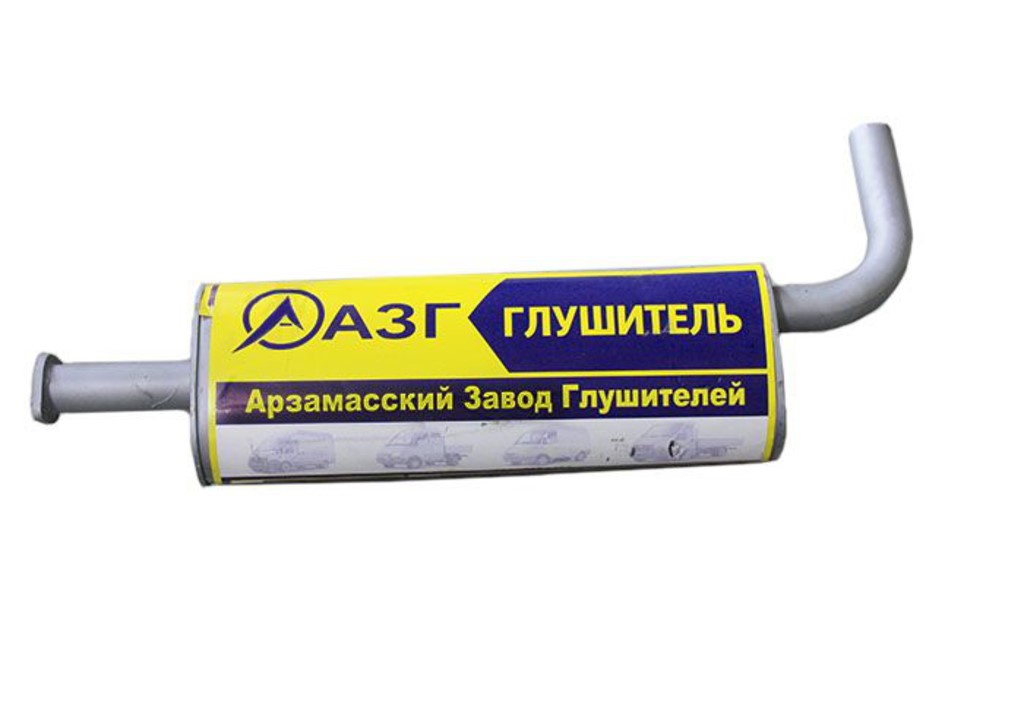 Глушитель Газель Бизнес дв.Cummins 2.8 Евро-5 арт.026777 АЗГ