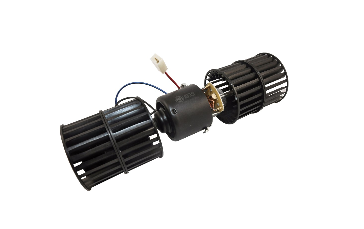 Мотор отопителя ГАЗ, ПАЗ 24V  AVTOELECTRICA 2 крыльчатки