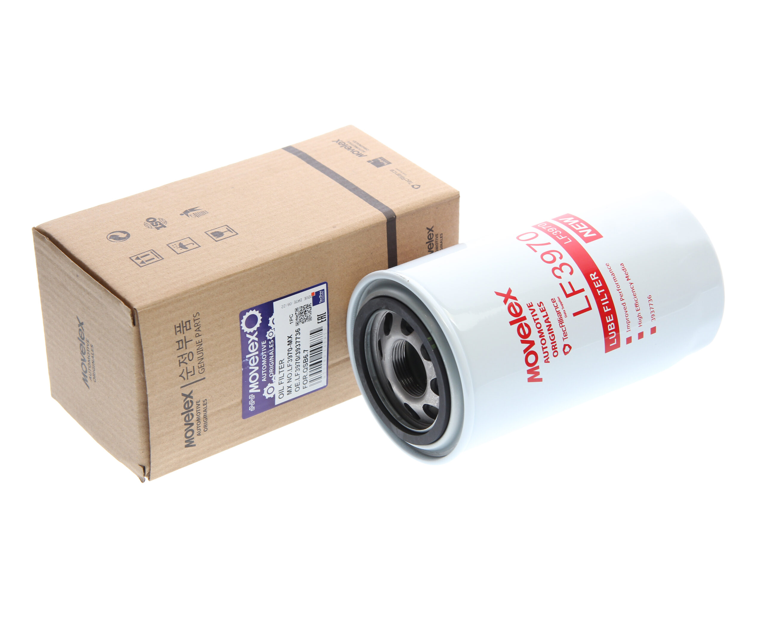 Фильтр масляный HYUNDAI дв.CUMMINS QSB6.7 MOVELEX