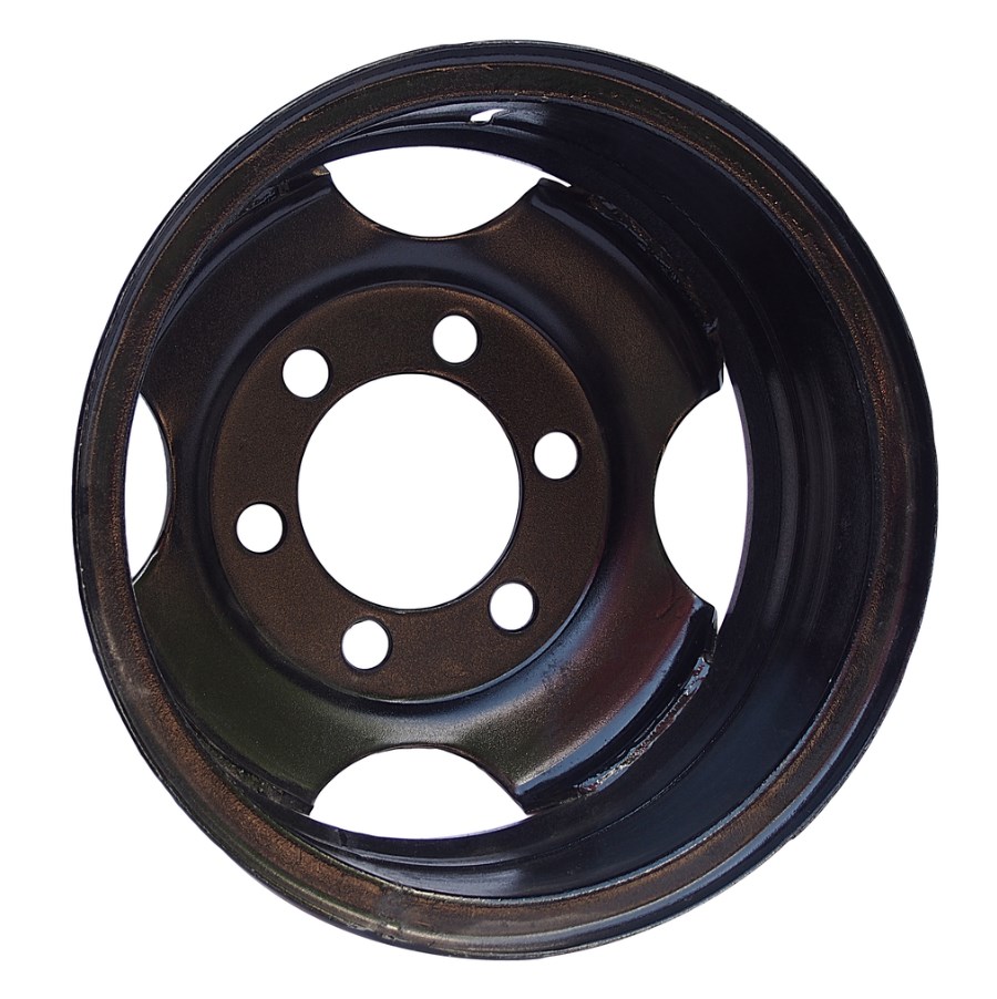 Диск колесный для а/м ГАЗ-3307,3309 ПАЗ-3205 (6 шпилек) без кольца чёрный (ОАО ГАЗ)