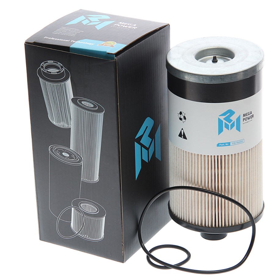 Фильтр топливный КАМАЗ-6520 ЕВРО-4 (53C0945, 800150422, CC-212) MEGAPOWER