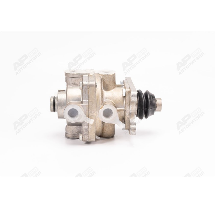 Кран ЗИЛ-4331, 5301 тормозной подпедальный, с креплением под шумоглушитель (РААЗ)